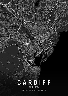 Cardiff Dark Map