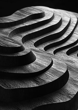 Abstract Stone Terraces