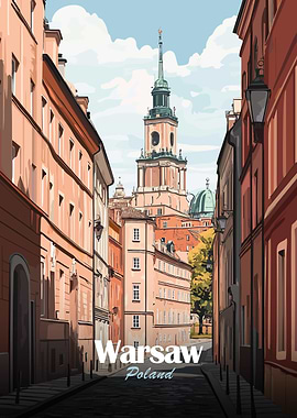 Warsaw, Poland Cityscape