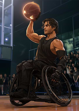 Wheelchair Basketball Player