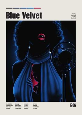 Blue Velvet Movie Poster