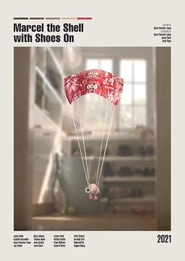 Marcel the Shell with Shoes On Movie Poster