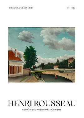 Henri Rousseau's Landscape Painting