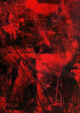 Abstract Red and Black Texture