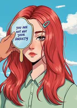 You Are Not Your Anxiety Artwork