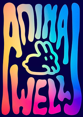 Animal Well Colorful Gradient