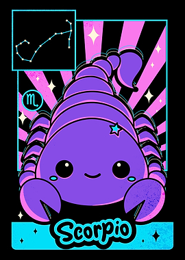 Kawaii Zodiac Series - Scorpio