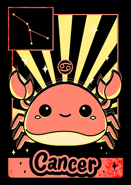 Kawaii Zodiac Series - Cancer