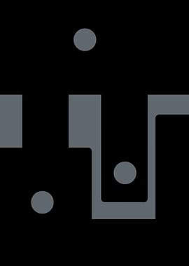 Minimalist Abstract Gray and Black Design