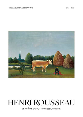 Henri Rousseau Painting: The Pasture
