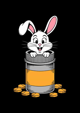 Funny Medicine Bunny