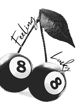 Feeling Lucky Eight Ball Cherries
