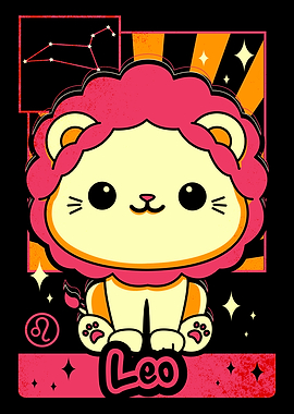 Kawaii Zodiac Series - Leo