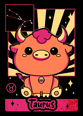 Kawaii Zodiac Series - Taurus