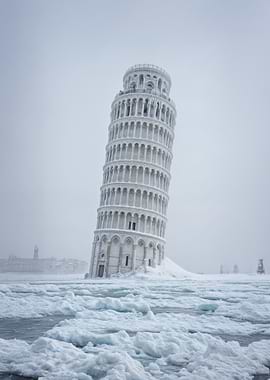 Leaning Tower of Pisa Post-apocalyptic