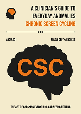 Chronic Screen Cycling Funny Scrolling Humor Modern Problem
