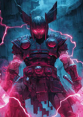 Cosmic Thor comic book art