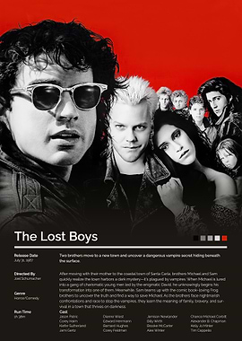 The Lost Boys Movie Poster
