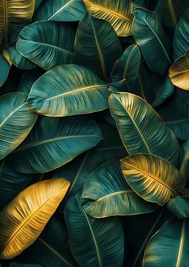 Tropical Leaves Pattern