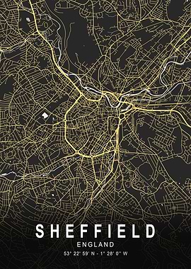 Sheffield Silver City Map