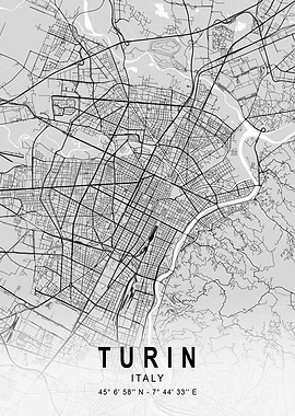 Turin Light Map