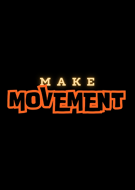 Make Movement Text Art