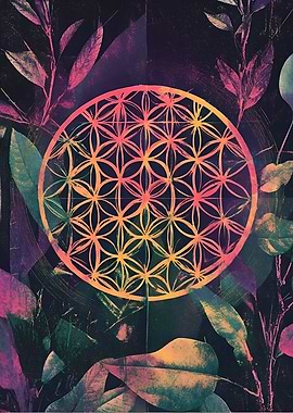 Flower of Life Botanical Art