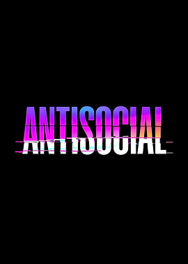 Antisocial Text Art