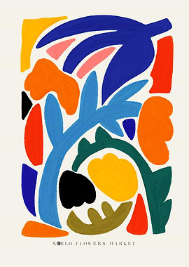 World Flowers Market | Colorful floral