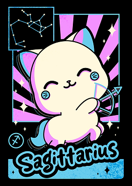 Kawaii Zodiac Sagittarius