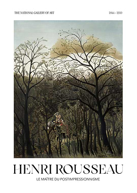 Henri Rousseau: A Forest Scene