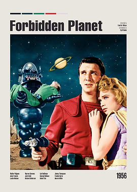 Forbidden Planet Movie Poster