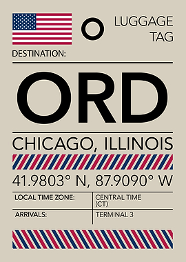 ORD Chicago, Illinois Airport