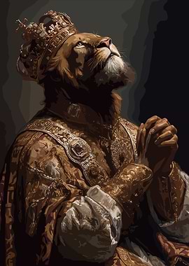 Lion King Royalty Portrait