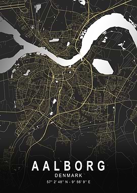 Aalborg Silver City Map