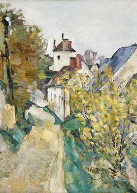 Village Landscape Painting