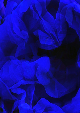 Abstract Blue Fabric Texture