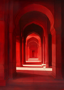 Red Arches Perspective India