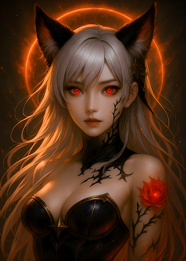 Crimson Eclipse Beauty