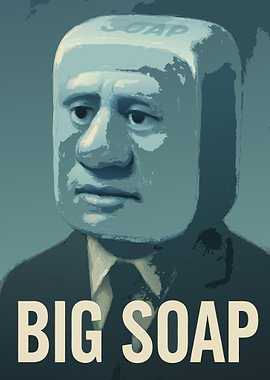 Big Soap Man Portrait