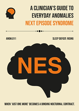 Next Episode Syndrome Funny Binge Watching TV Humor NES