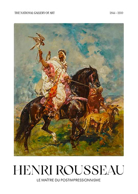 Henri Rousseau: Falconer