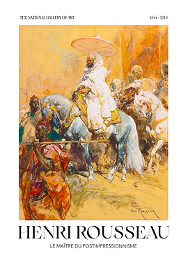 Henri Rousseau: Cavalier Arabe