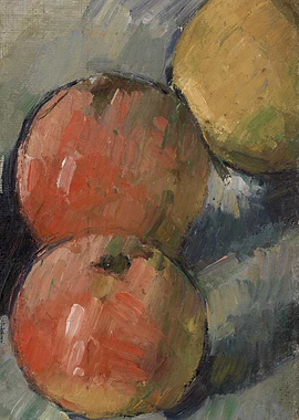 Still Life with Apples and Pear