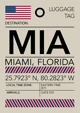 MIA Miami, Florida Airport