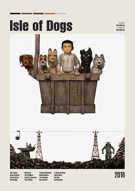 Isle of Dogs Movie Poster