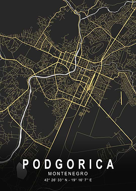 Podgorica Silver City Map
