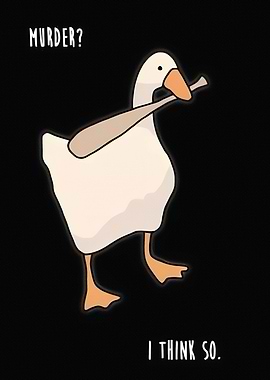Murder Goose with Baseball Bat