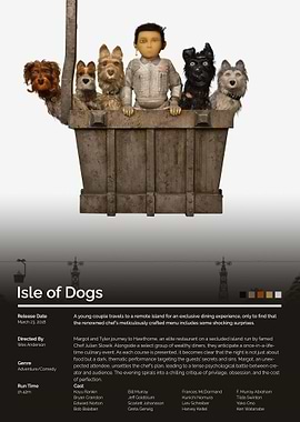Isle of Dogs Movie Poster