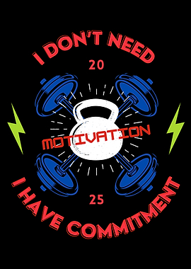 Fitness Commitment Graphic